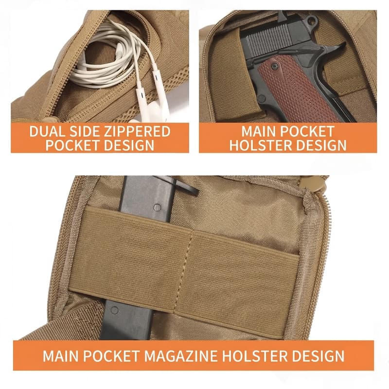 5.11 Style Compact CCW Tactical Pistol Waist Bag image 6